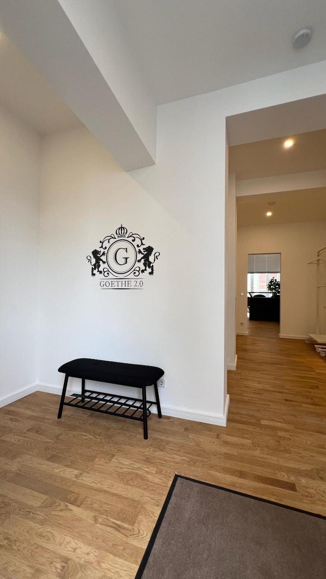 Neu! City-Loft-Apartment Im Goethe Palais I 5P I Lift I Parkplatz I Zentrum I Helios Aue  Exteriör bild