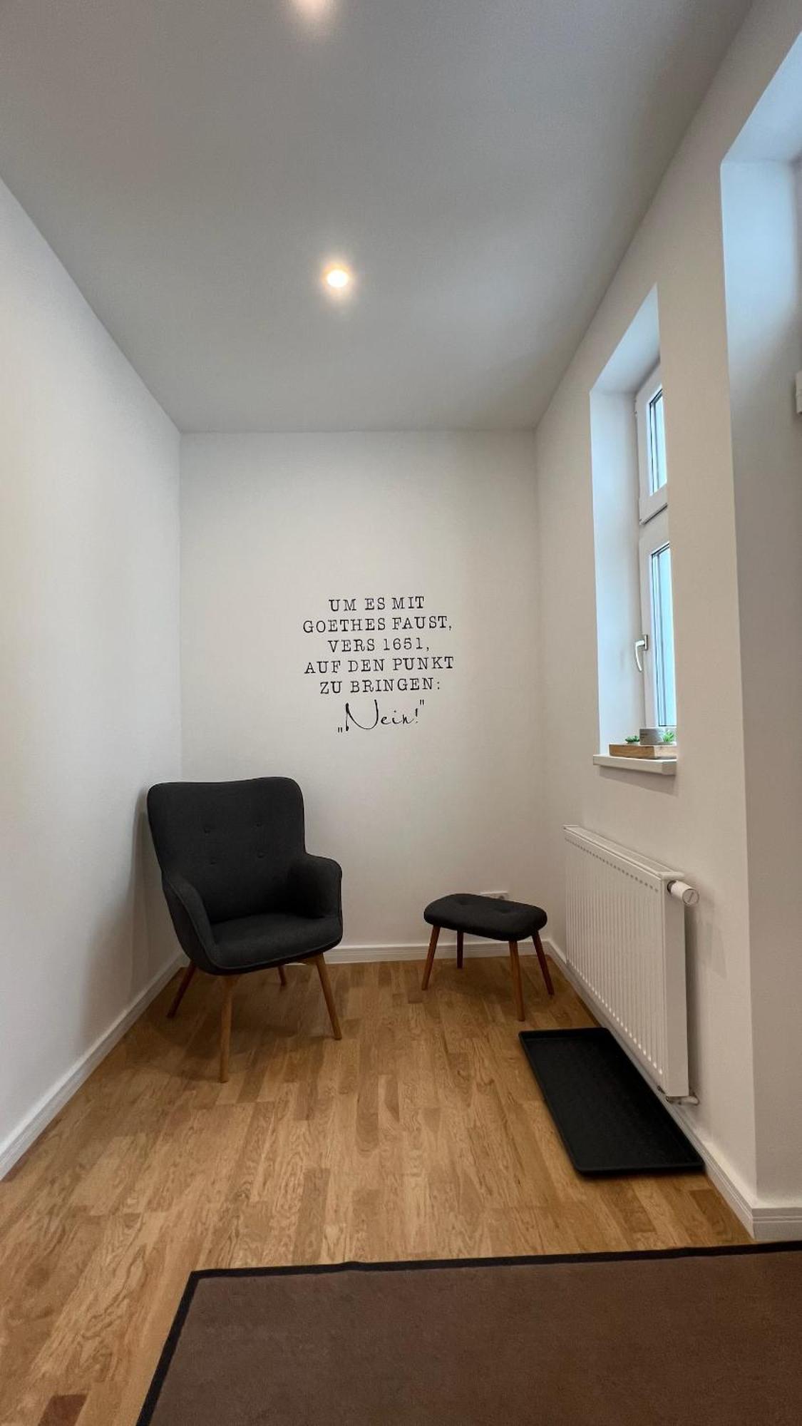 Neu! City-Loft-Apartment Im Goethe Palais I 5P I Lift I Parkplatz I Zentrum I Helios Aue  Exteriör bild